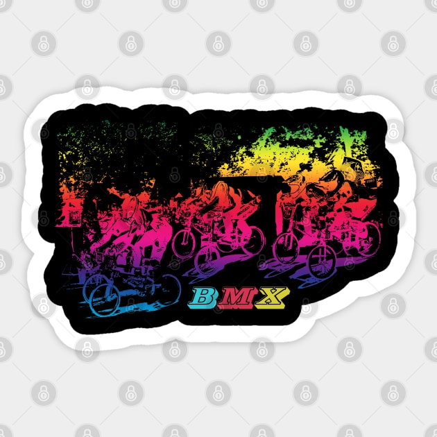 bmx Sticker by rickylabellevie